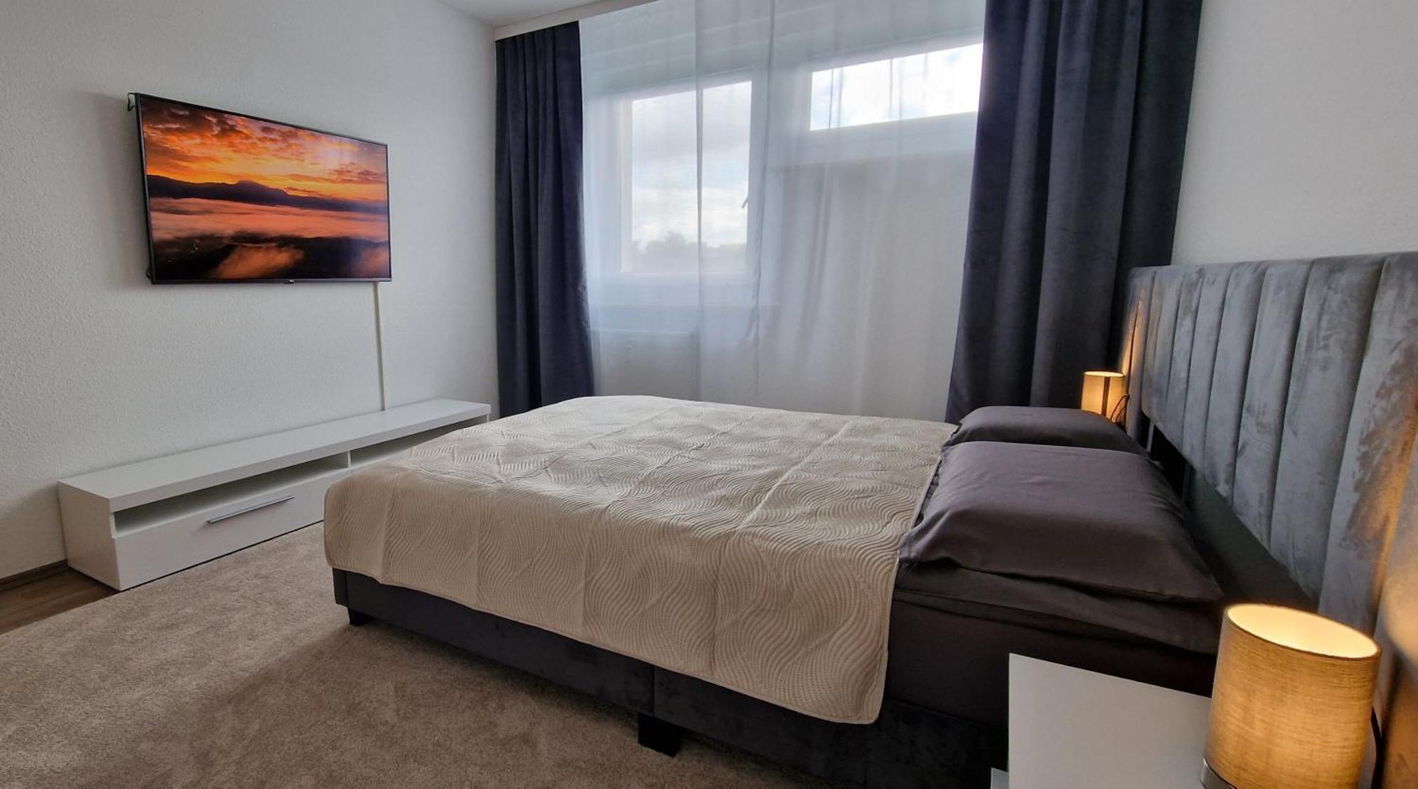 2 Bedroom Cityview Apartment Ps5-Qled Tv-Parking Κέμνιτς Εξωτερικό φωτογραφία
